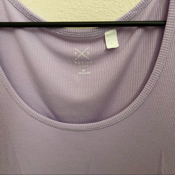 Lavender Purple Crop Top - Picture 3 of 3